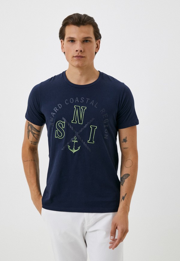 

Футболка Scuola Nautica Italiana, Синий