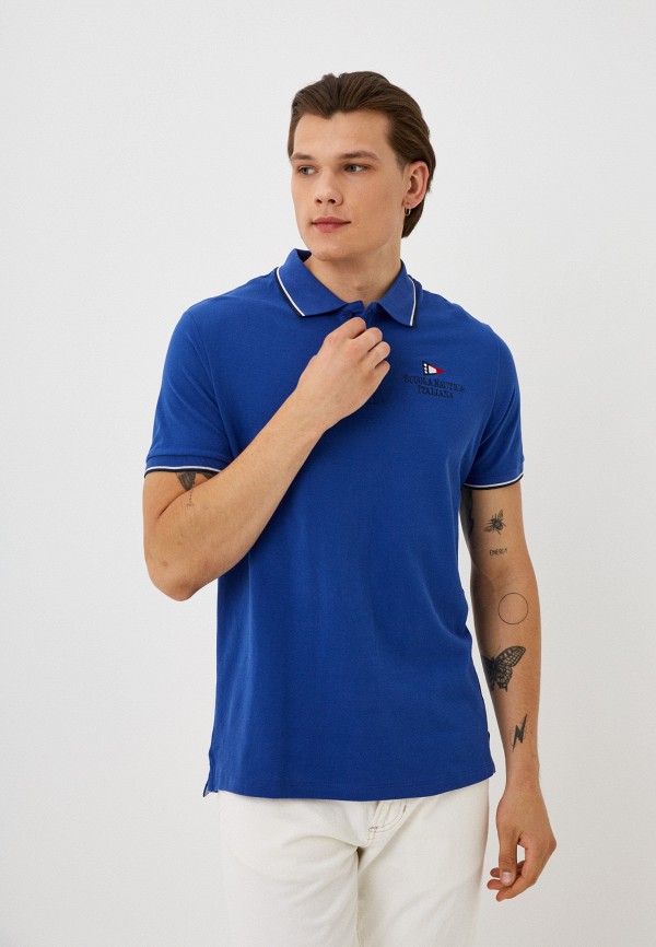 

Поло Scuola Nautica Italiana, Синий