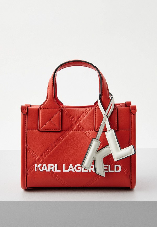 

Сумка и брелок Karl Lagerfeld, Красный