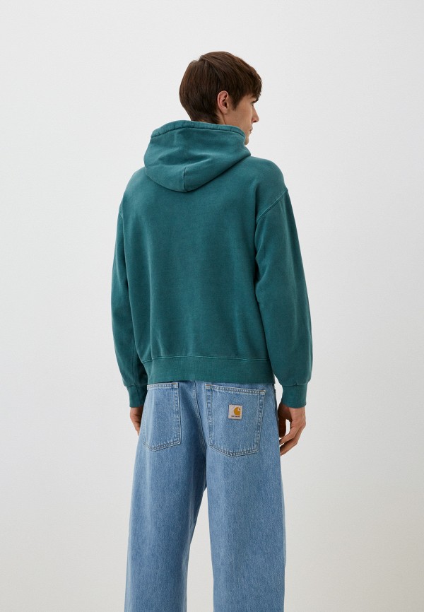 Худи Carhartt WIP бирюзовый, размер 54, фото 3