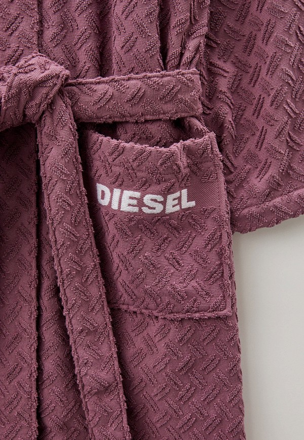 Халат домашний Diesel розовый, размер 54, фото 3