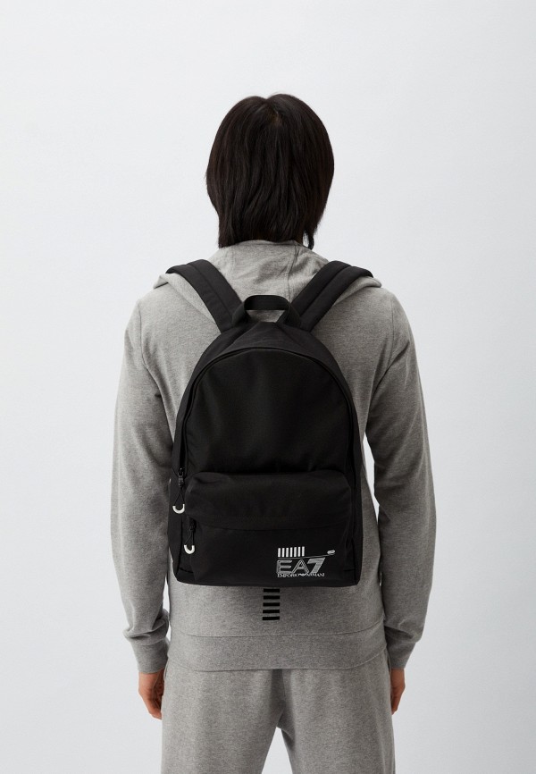 Рюкзак EA7 черный, размер 00, фото 5