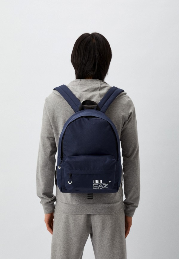 Рюкзак EA7 синий, размер 00, фото 5
