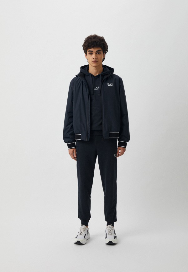 Куртка EA7 синий, размер 52, фото 2