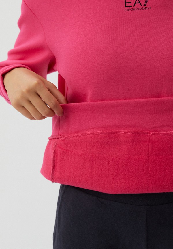 Худи EA7 фуксия, размер 44, фото 5