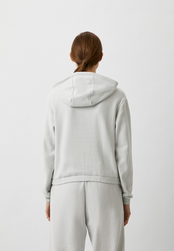 Худи EA7 серый, размер 42, фото 3