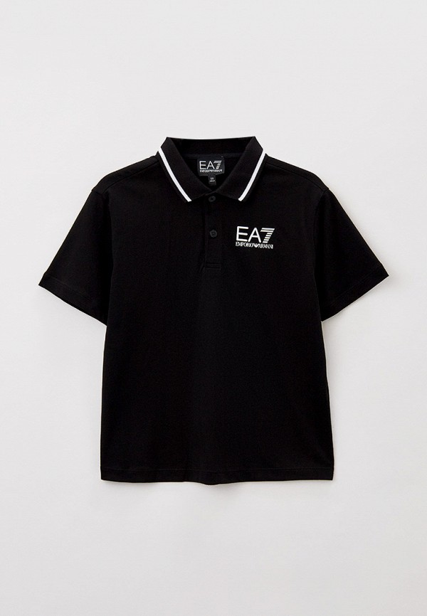 

Поло EA7, Черный