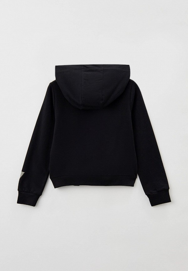 Худи EA7 черный, размер 140, фото 2