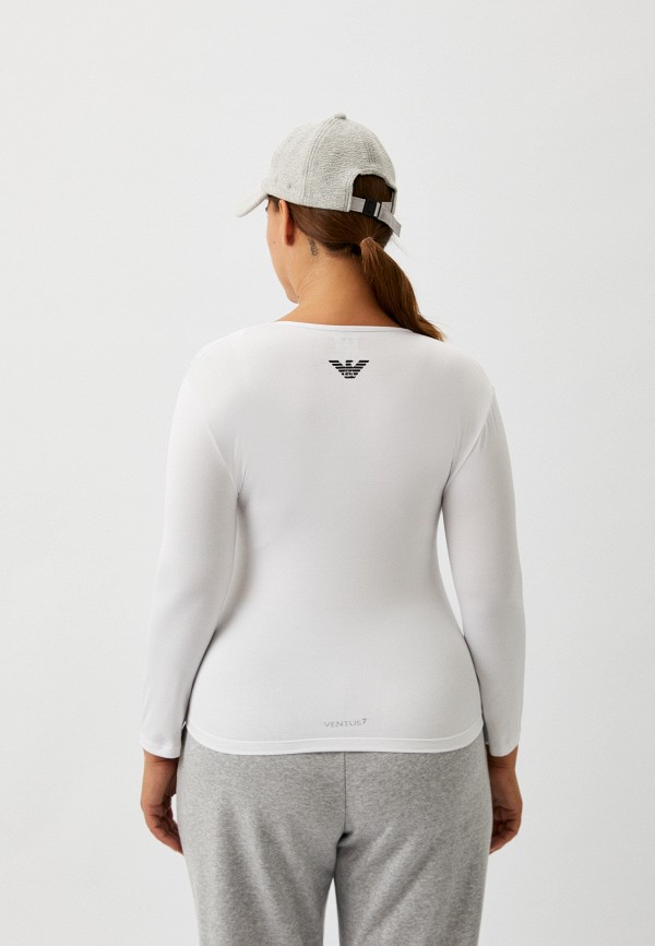 Лонгслив EA7 белый, размер 46, фото 3