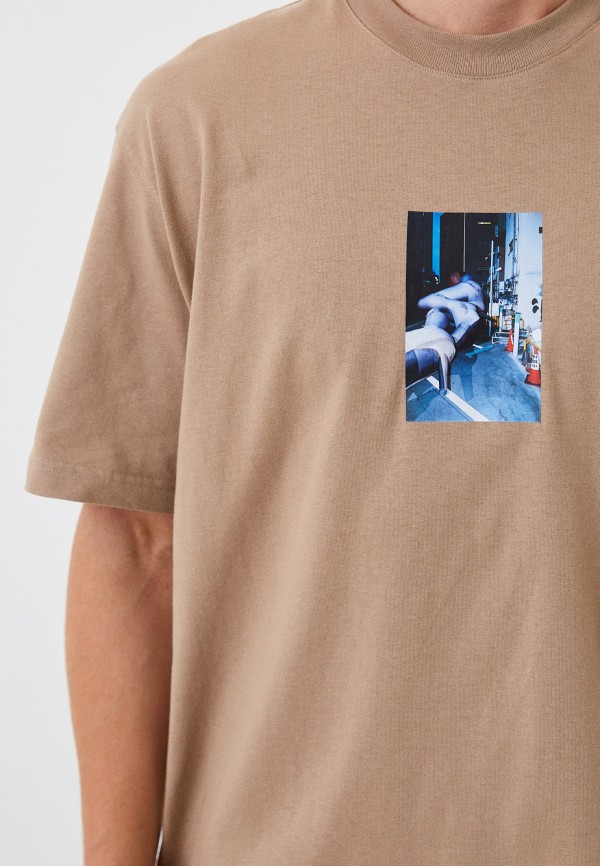 Футболка Diesel бежевый, размер 50, фото 3