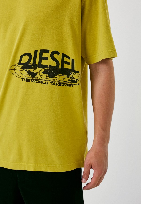 Футболка Diesel желтый, размер 52, фото 3