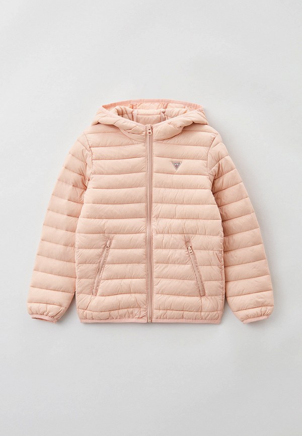 Куртка утепленная Guess розового цвета