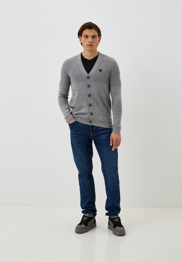 Кардиган Guess серый, размер 46, фото 2