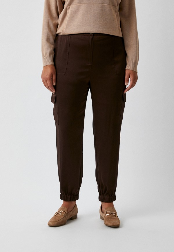 

Брюки Persona by Marina Rinaldi, Коричневый, REBUS