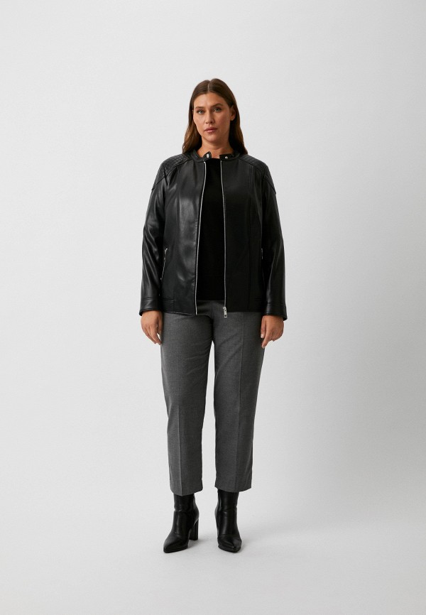 фото Куртка кожаная marina rinaldi sport