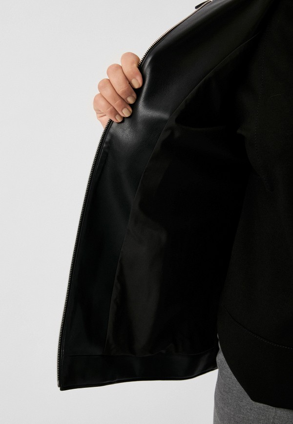 фото Куртка кожаная marina rinaldi sport