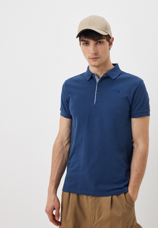 

Поло The North Face, Синий, M PREMIUM POLO PIQUET-E