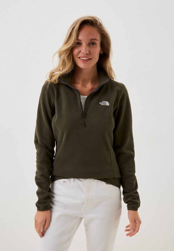 

Олимпийка The North Face, Хаки, W 100 GLACIER 1/4 ZP