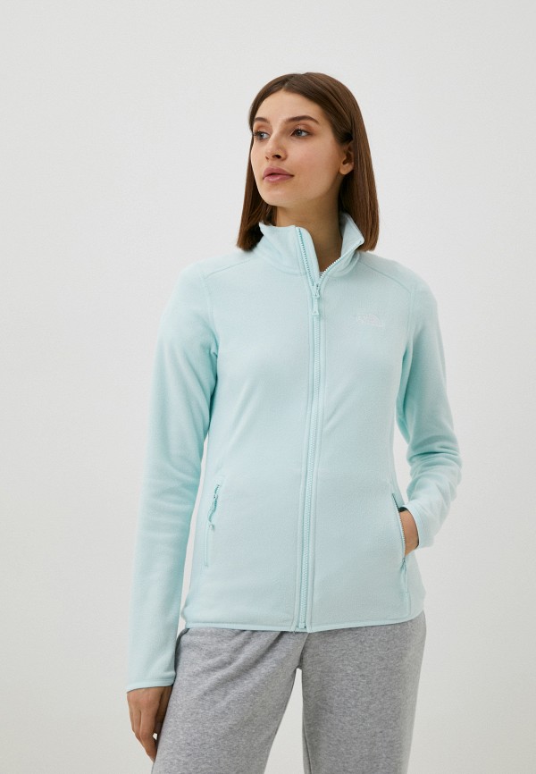 

Олимпийка The North Face, Бирюзовый, W 100 GLACIER FZ