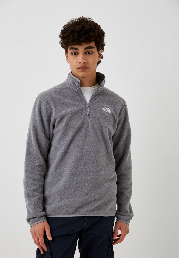 

Олимпийка The North Face, Серый, M 100 GLACIER 1/4 ZP