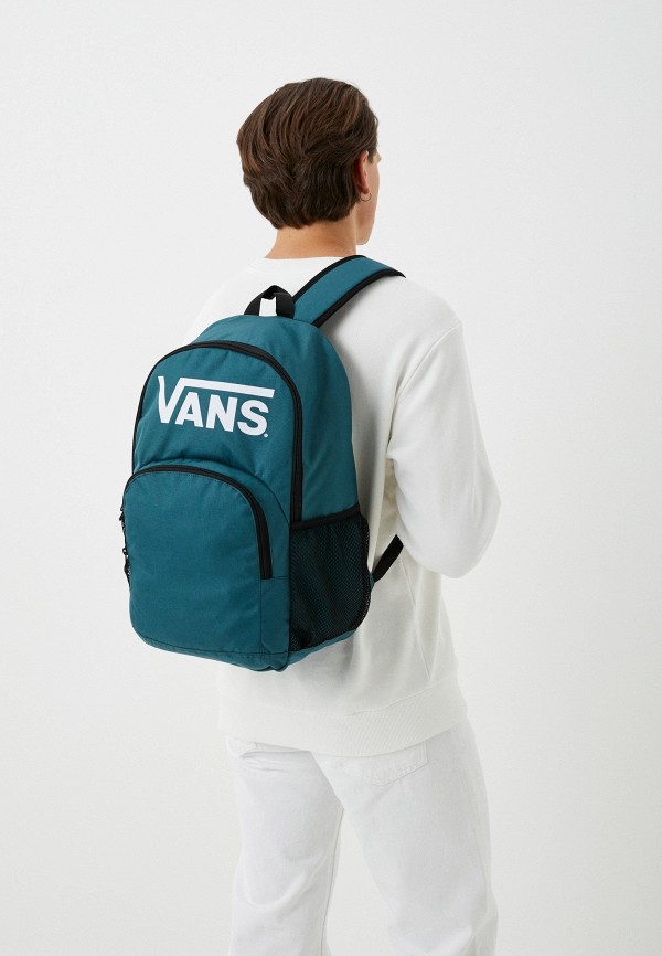 Рюкзак Vans бирюзовый, размер 00, фото 4