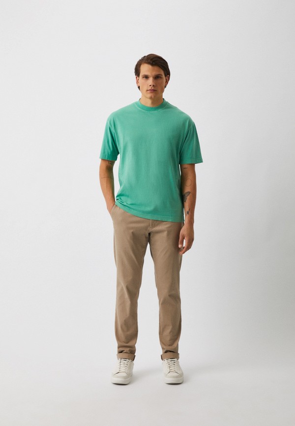 Футболка Liu Jo Uomo зеленый, размер 50, фото 2