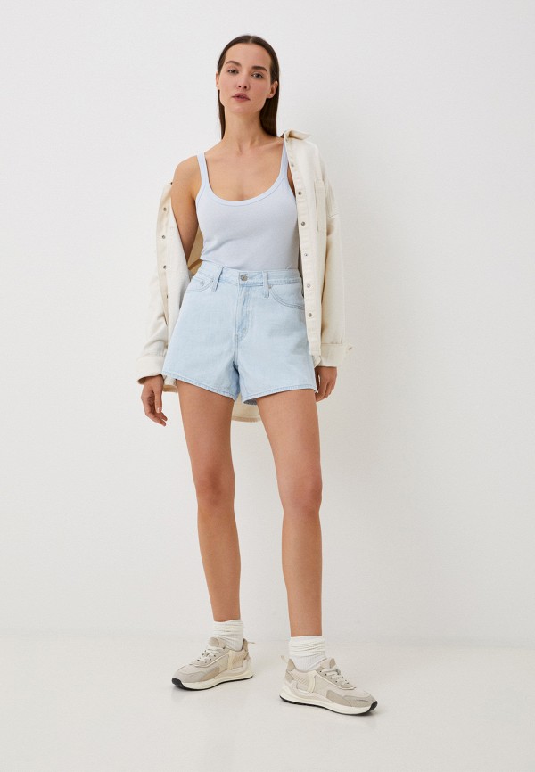 Шорты джинсовые Levi's® голубой, размер 46, фото 2