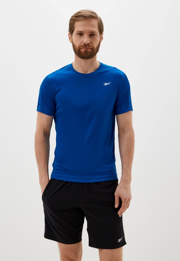 

Футболка спортивная Reebok, Голубой, TRAINING TECH T-SHIRT