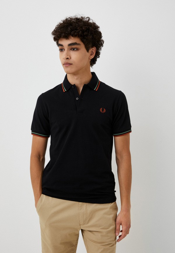 

Поло Fred Perry, Черный