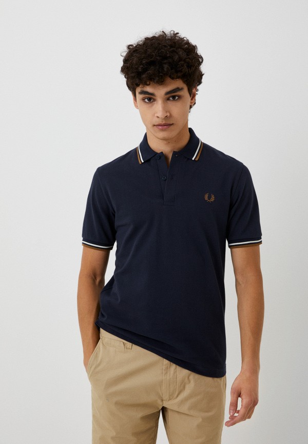 

Поло Fred Perry, Синий