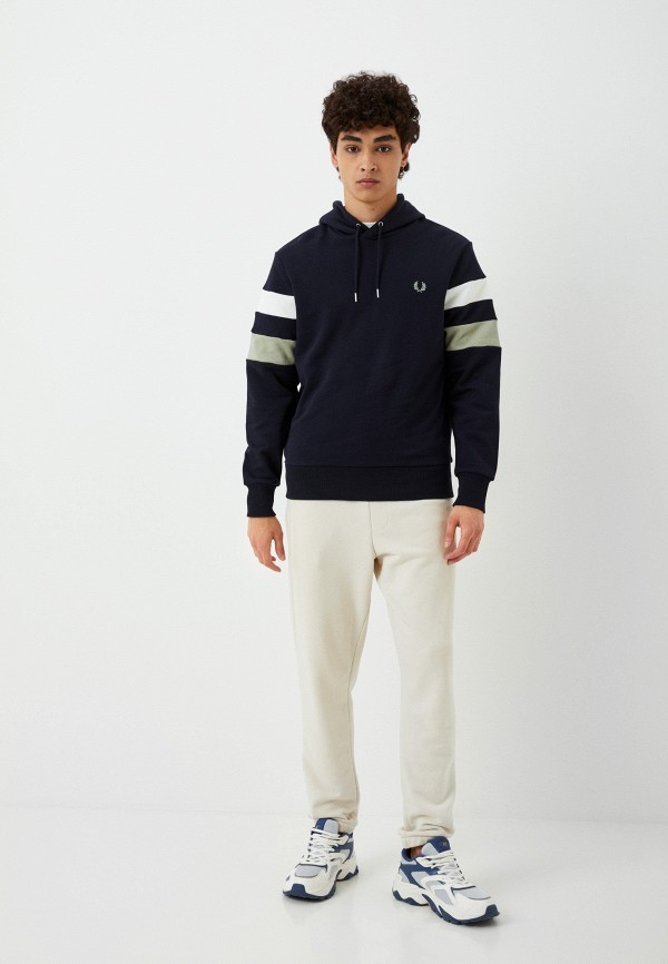 Худи Fred Perry синий, размер 60, фото 2