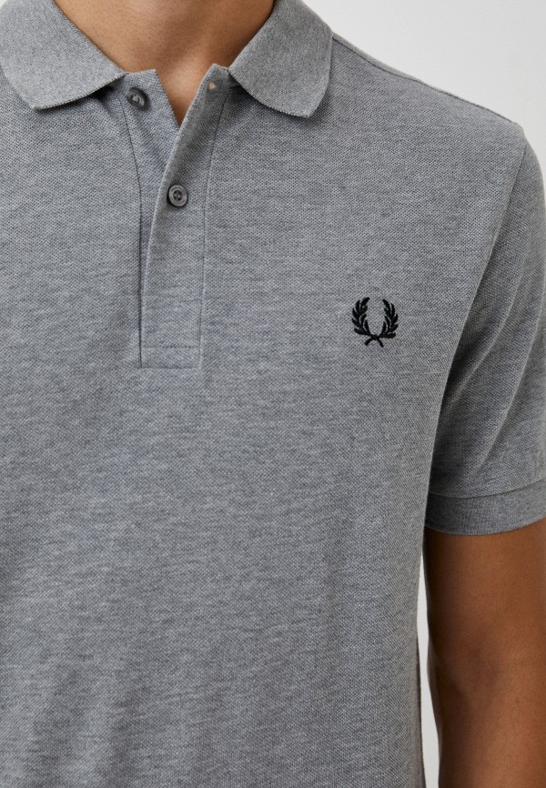 Поло Fred Perry серый, размер 52, фото 3