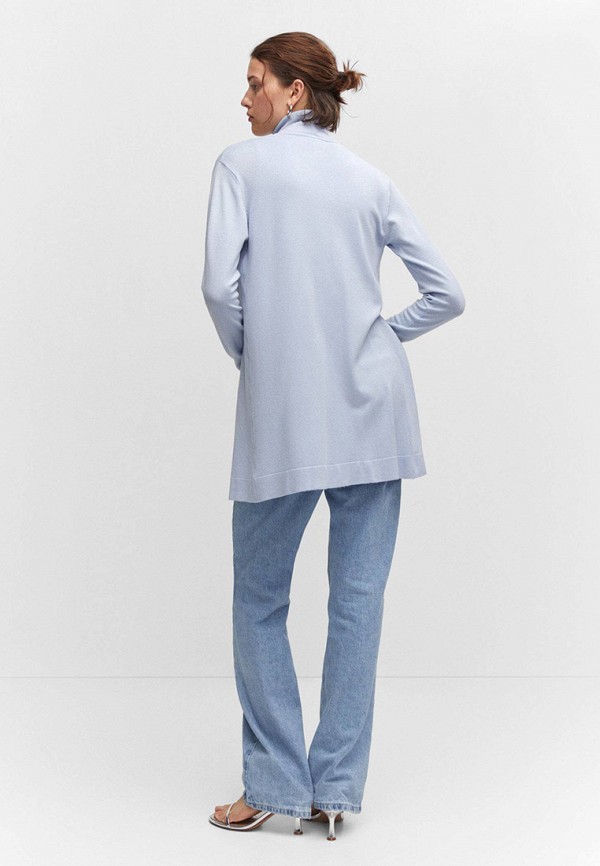 Кардиган Mango голубой, размер 50, фото 3