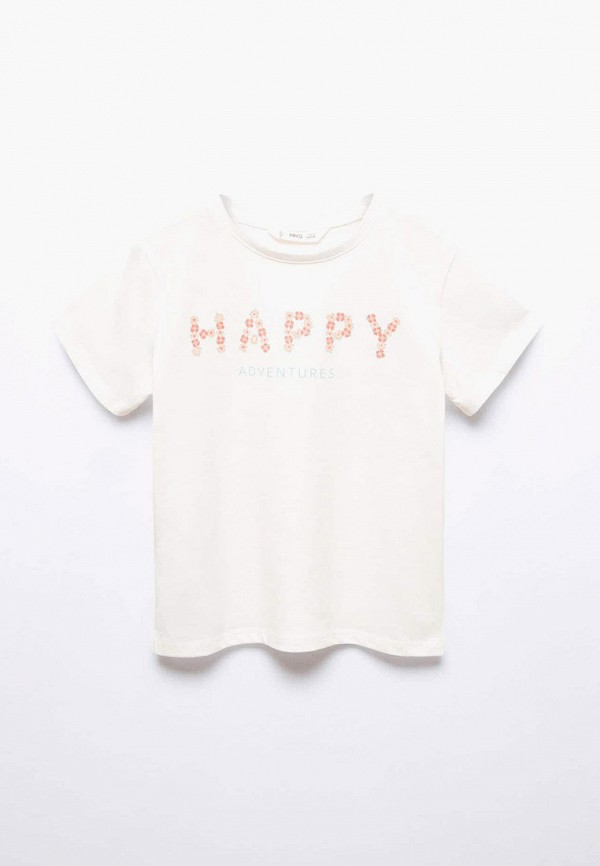 

Футболка Mango Kids, Белый, SHELDONC