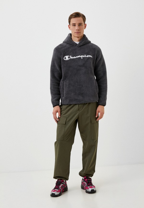 Худи Champion серый, размер 46, фото 2