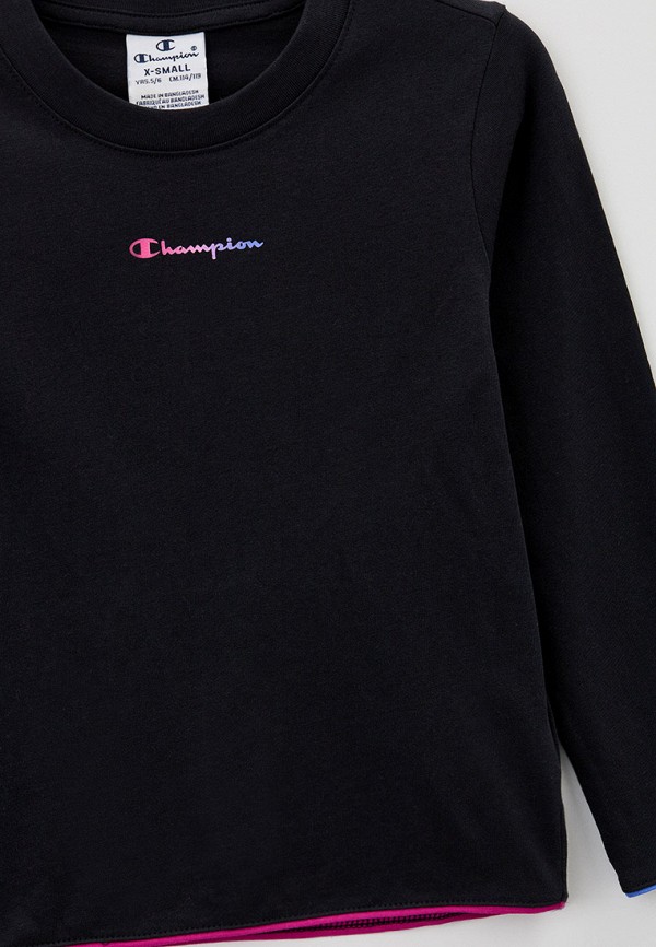 Лонгслив Champion черный, размер 15, фото 3