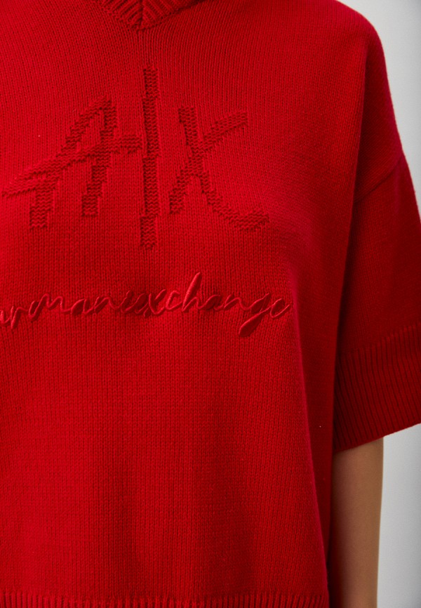 Худи Armani Exchange красный, размер 46, фото 4