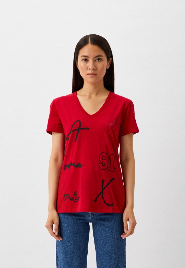 

Футболка Armani Exchange, Красный