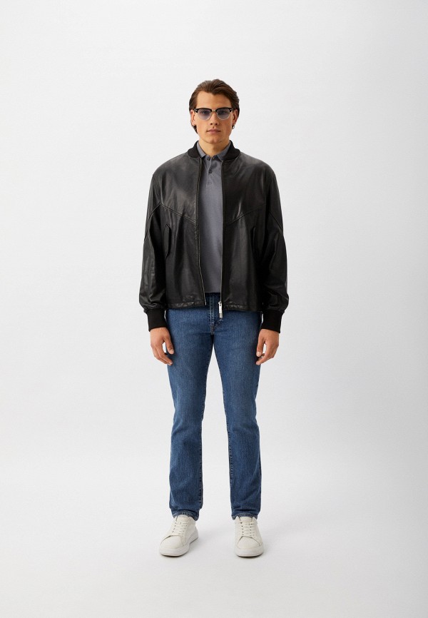 фото Куртка кожаная armani exchange