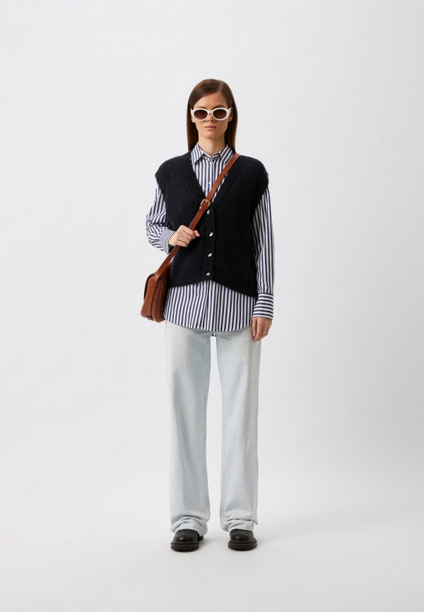 Жилет Max Mara Leisure синий, размер 40, фото 2