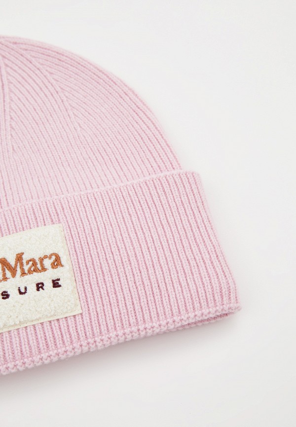 Шапка Max Mara Leisure розовый, размер 00, фото 3