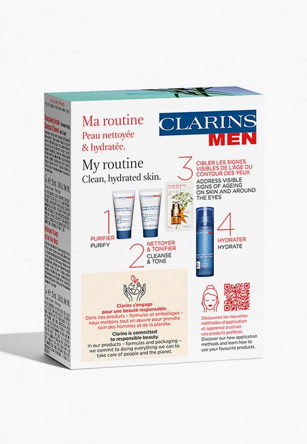Набор для ухода за волосами, лицом и телом Clarins прозрачный, размер 00, фото 4