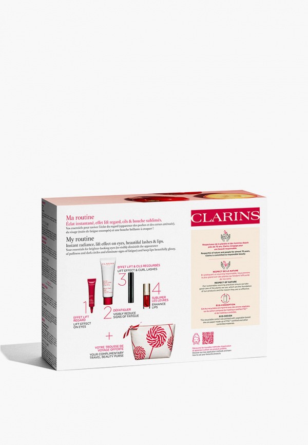 Набор косметики Clarins прозрачный, размер 00, фото 6