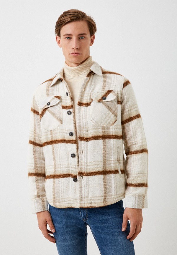 

Рубашка RNT23, Бежевый, Overshirt