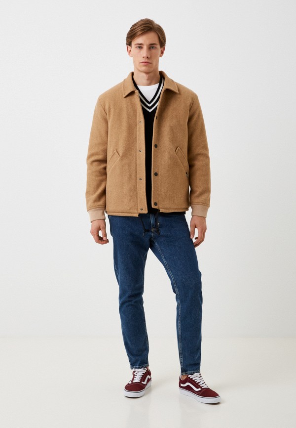 Полупальто RNT23 коричневый, размер 46, фото 2