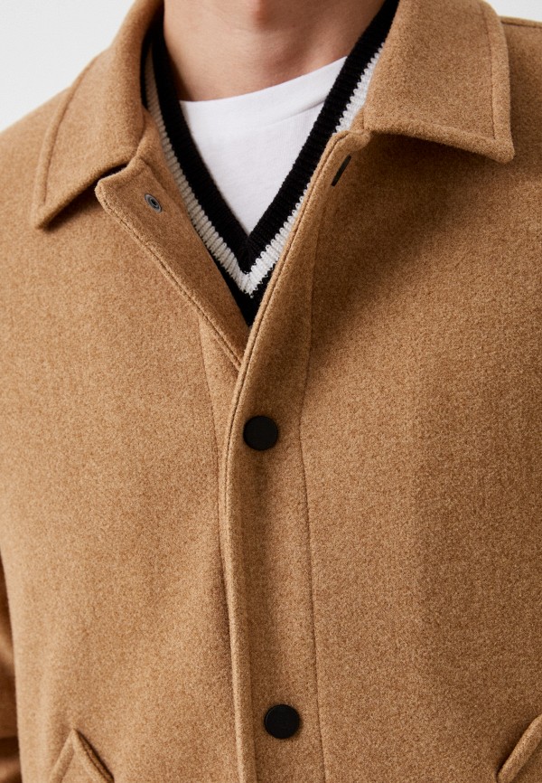 Полупальто RNT23 коричневый, размер 46, фото 4