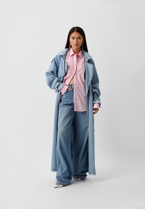 Рубашка MSGM розовый, размер 42, фото 2