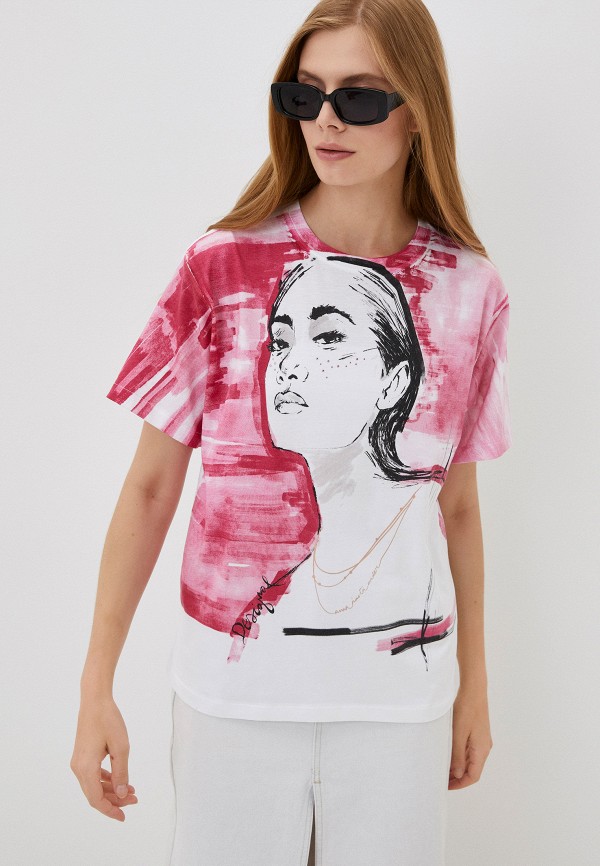 

Футболка Desigual, Розовый