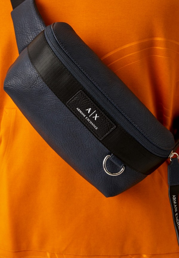 Сумка поясная Armani Exchange синий, размер 00, фото 6