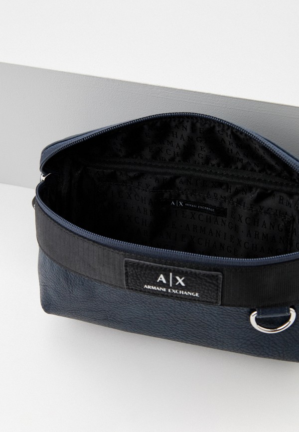 Сумка поясная Armani Exchange синий, размер 00, фото 4